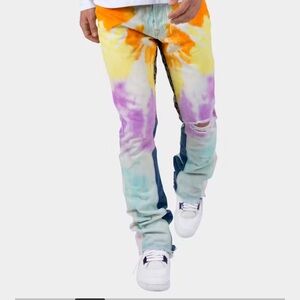 NWT MNML Logo B412 Flare Denim Jeans Men’s Size 33